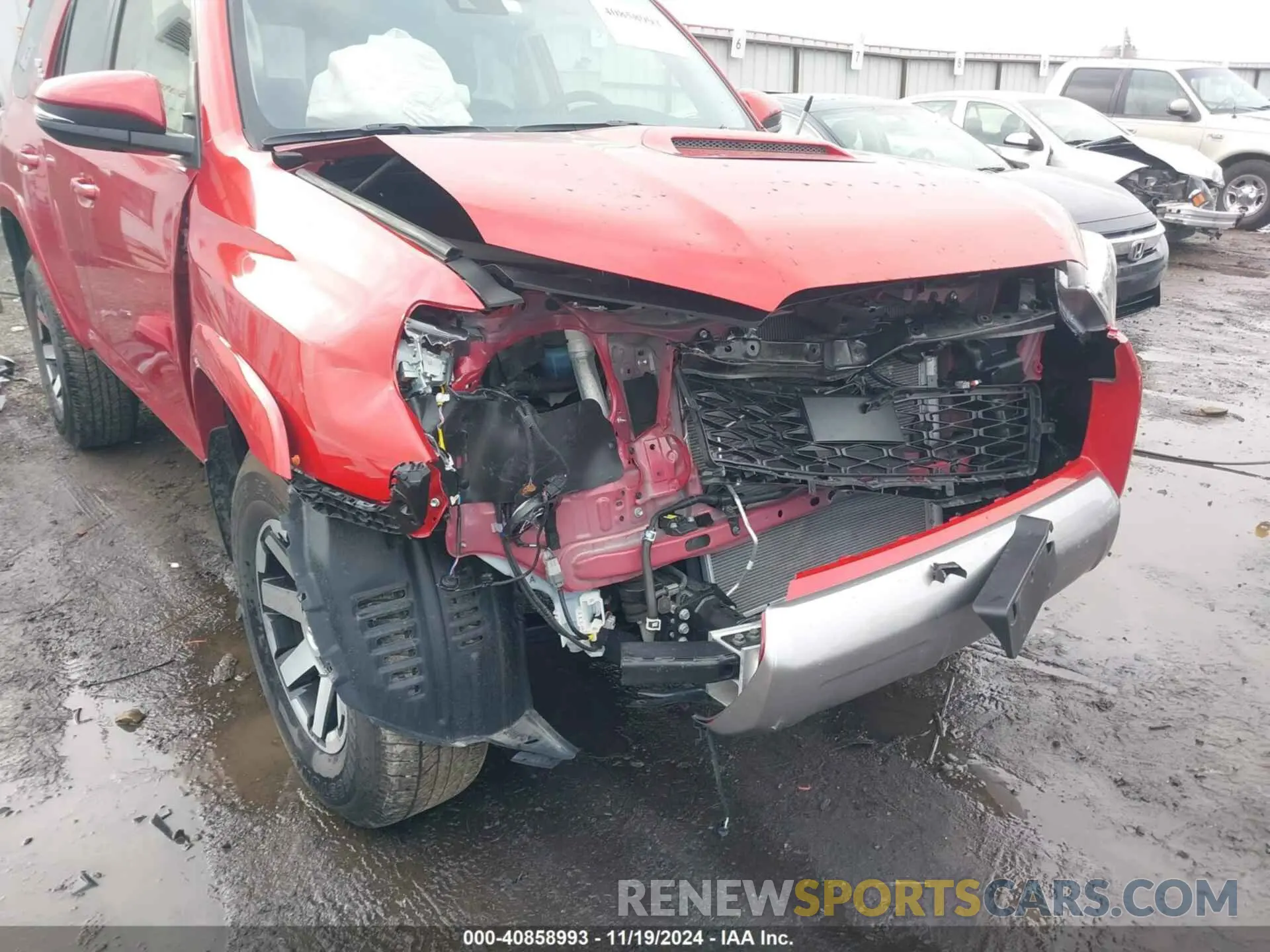 6 Photograph of a damaged car JTERU5JR0R6215843 TOYOTA 4RUNNER 2024