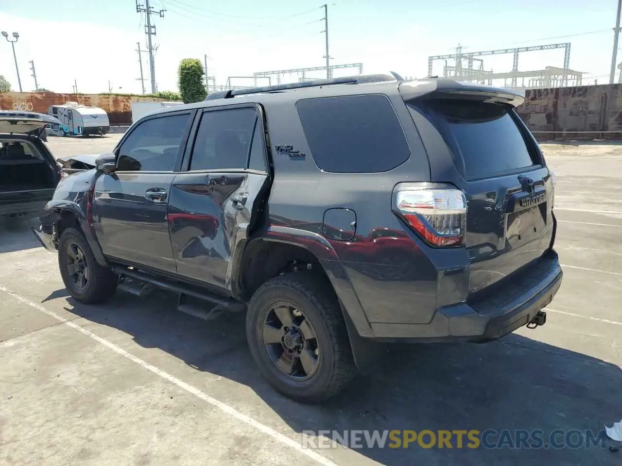 2 Photograph of a damaged car JTERU5JR0R6230455 TOYOTA 4RUNNER 2024
