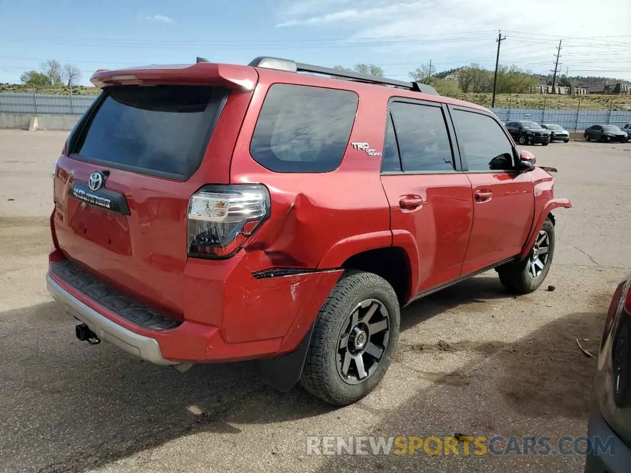 3 Photograph of a damaged car JTERU5JR0R6282992 TOYOTA 4RUNNER 2024