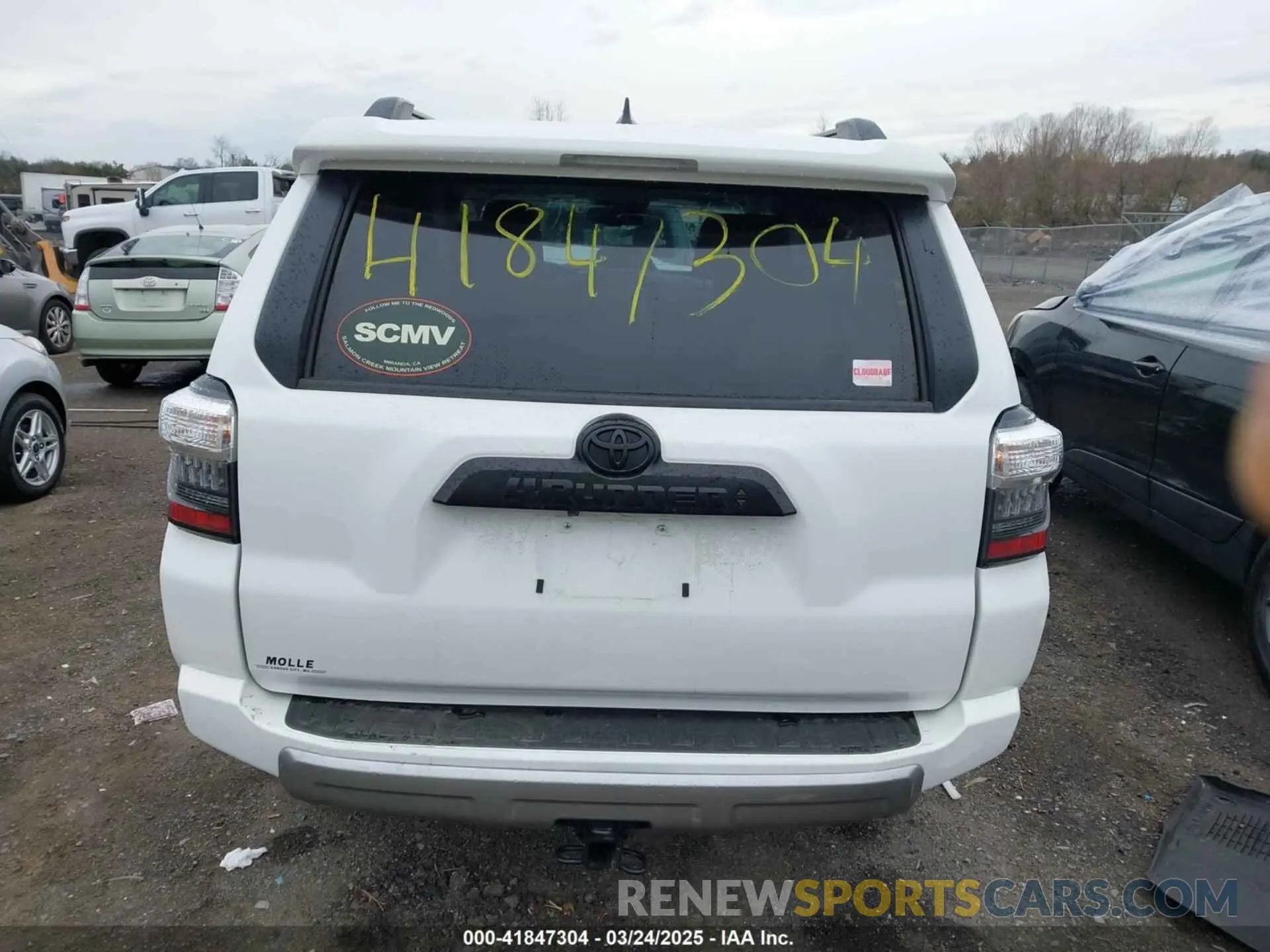 16 Photograph of a damaged car JTERU5JR0R6293202 TOYOTA 4RUNNER 2024