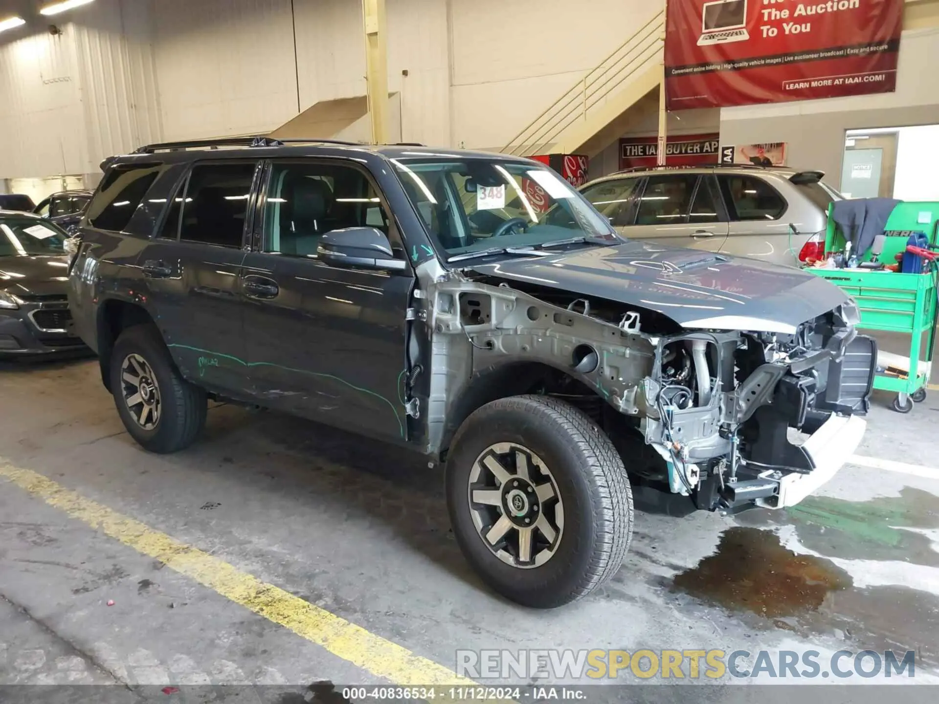1 Photograph of a damaged car JTERU5JR1R6247538 TOYOTA 4RUNNER 2024