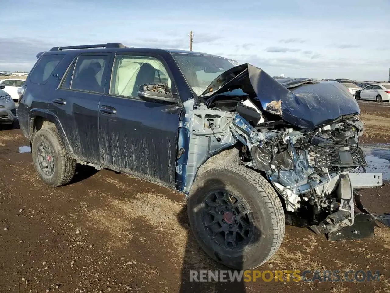 4 Photograph of a damaged car JTERU5JR1R6301176 TOYOTA 4RUNNER 2024