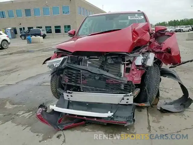 15 Photograph of a damaged car JTERU5JR2R6270567 TOYOTA 4RUNNER 2024