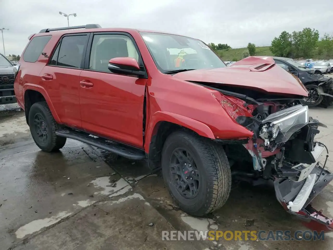 4 Photograph of a damaged car JTERU5JR2R6270567 TOYOTA 4RUNNER 2024