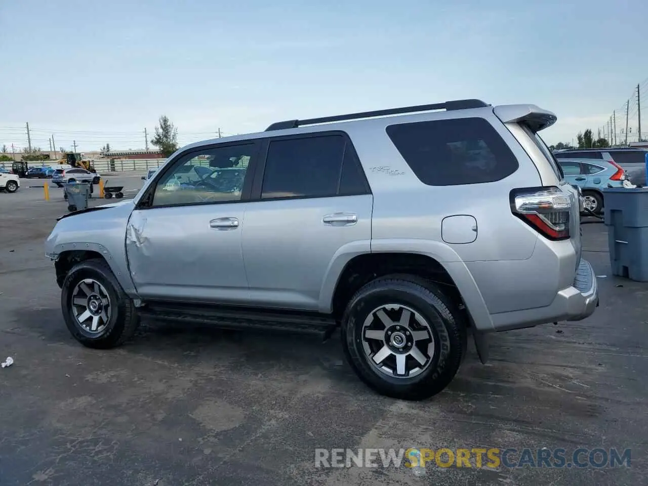 2 Photograph of a damaged car JTERU5JR4R6216834 TOYOTA 4RUNNER 2024