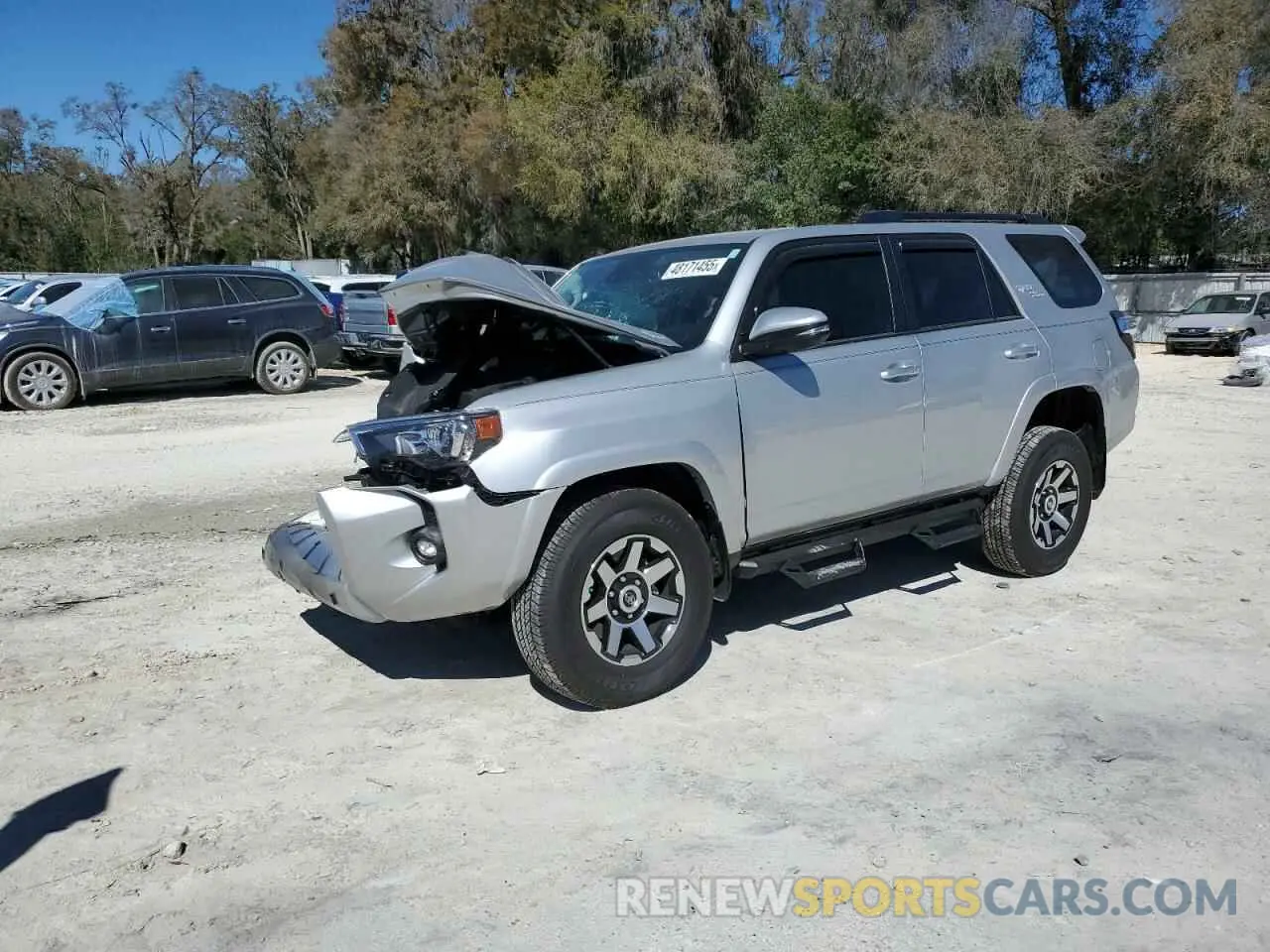 1 Photograph of a damaged car JTERU5JR4R6298760 TOYOTA 4RUNNER 2024