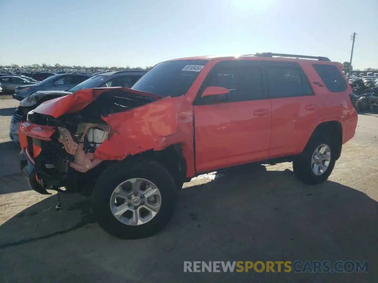 1 Photograph of a damaged car JTERU5JR5R6253116 TOYOTA 4RUNNER 2024