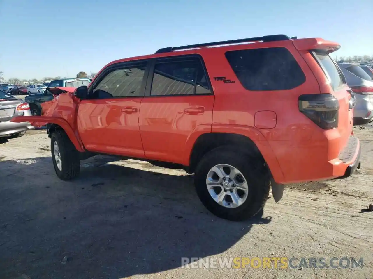 2 Photograph of a damaged car JTERU5JR5R6253116 TOYOTA 4RUNNER 2024