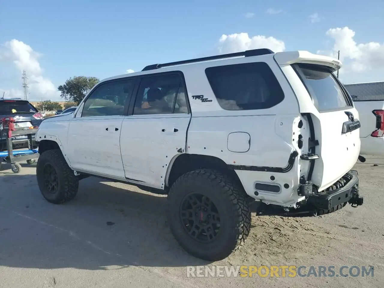 2 Photograph of a damaged car JTERU5JR5R6273494 TOYOTA 4RUNNER 2024