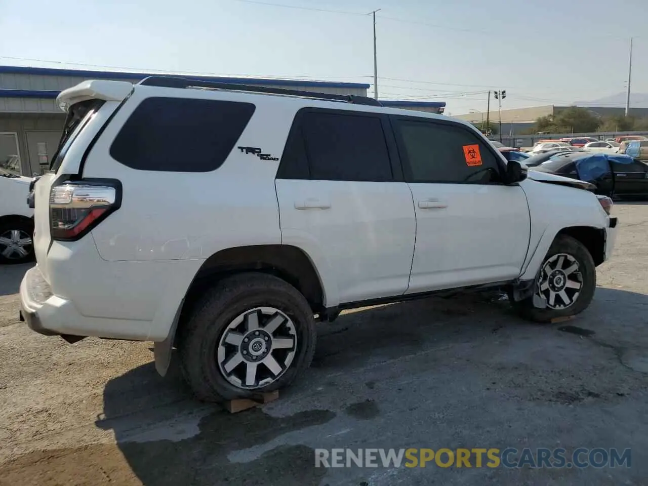 3 Photograph of a damaged car JTERU5JR6R6215362 TOYOTA 4RUNNER 2024