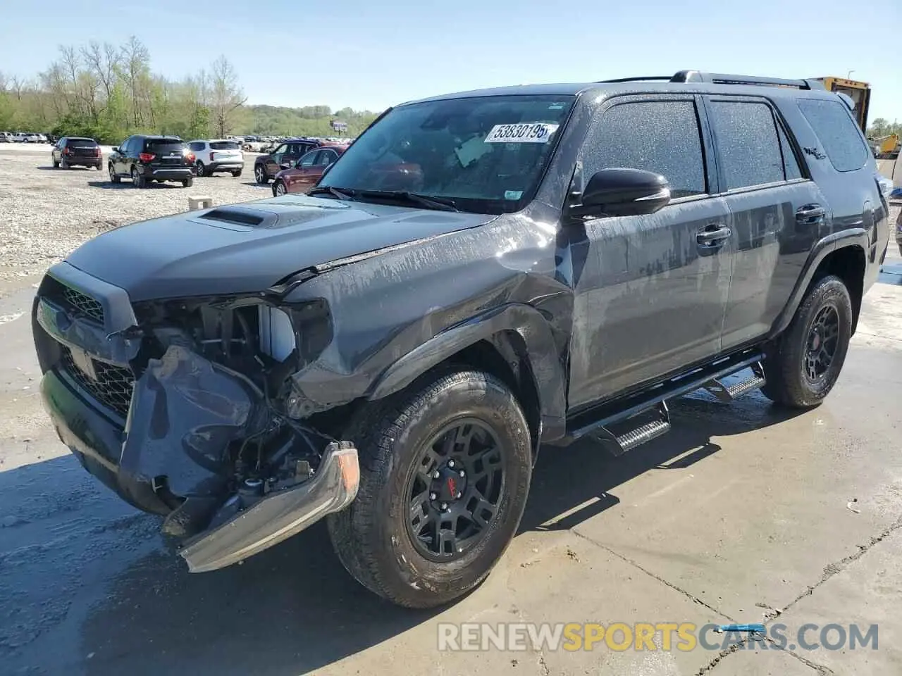 1 Photograph of a damaged car JTERU5JR7R6251139 TOYOTA 4RUNNER 2024