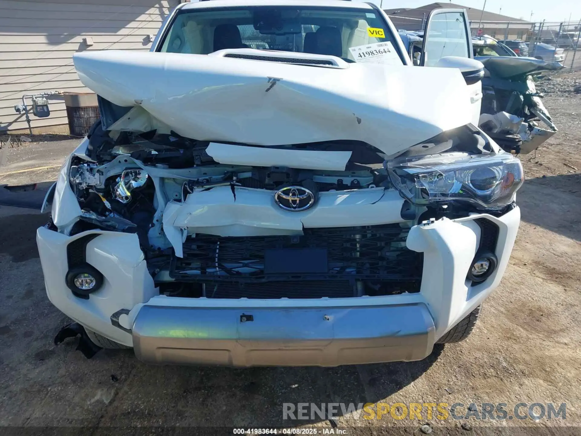 6 Photograph of a damaged car JTERU5JR8R6217050 TOYOTA 4RUNNER 2024