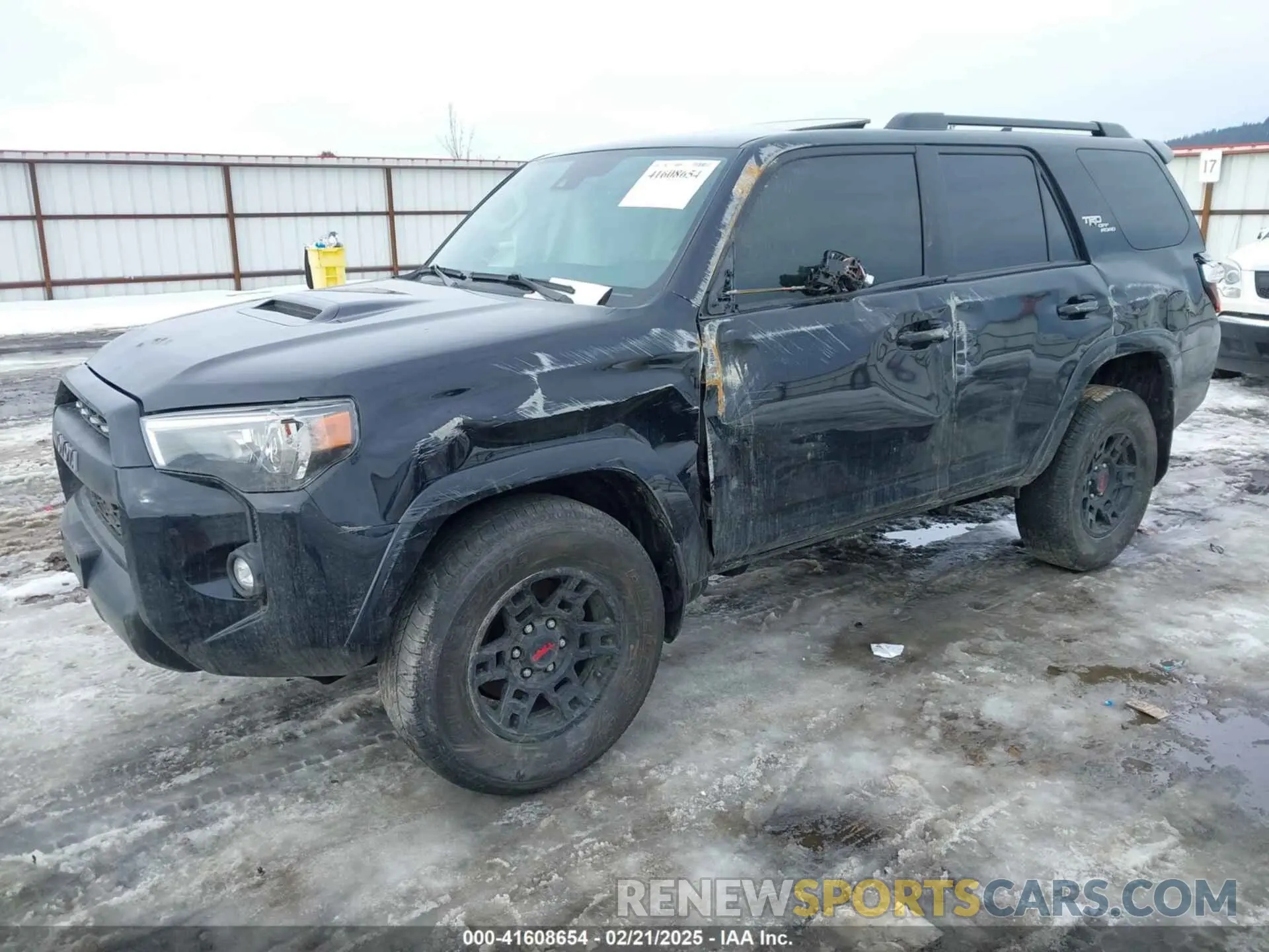2 Photograph of a damaged car JTERU5JR8R6241560 TOYOTA 4RUNNER 2024