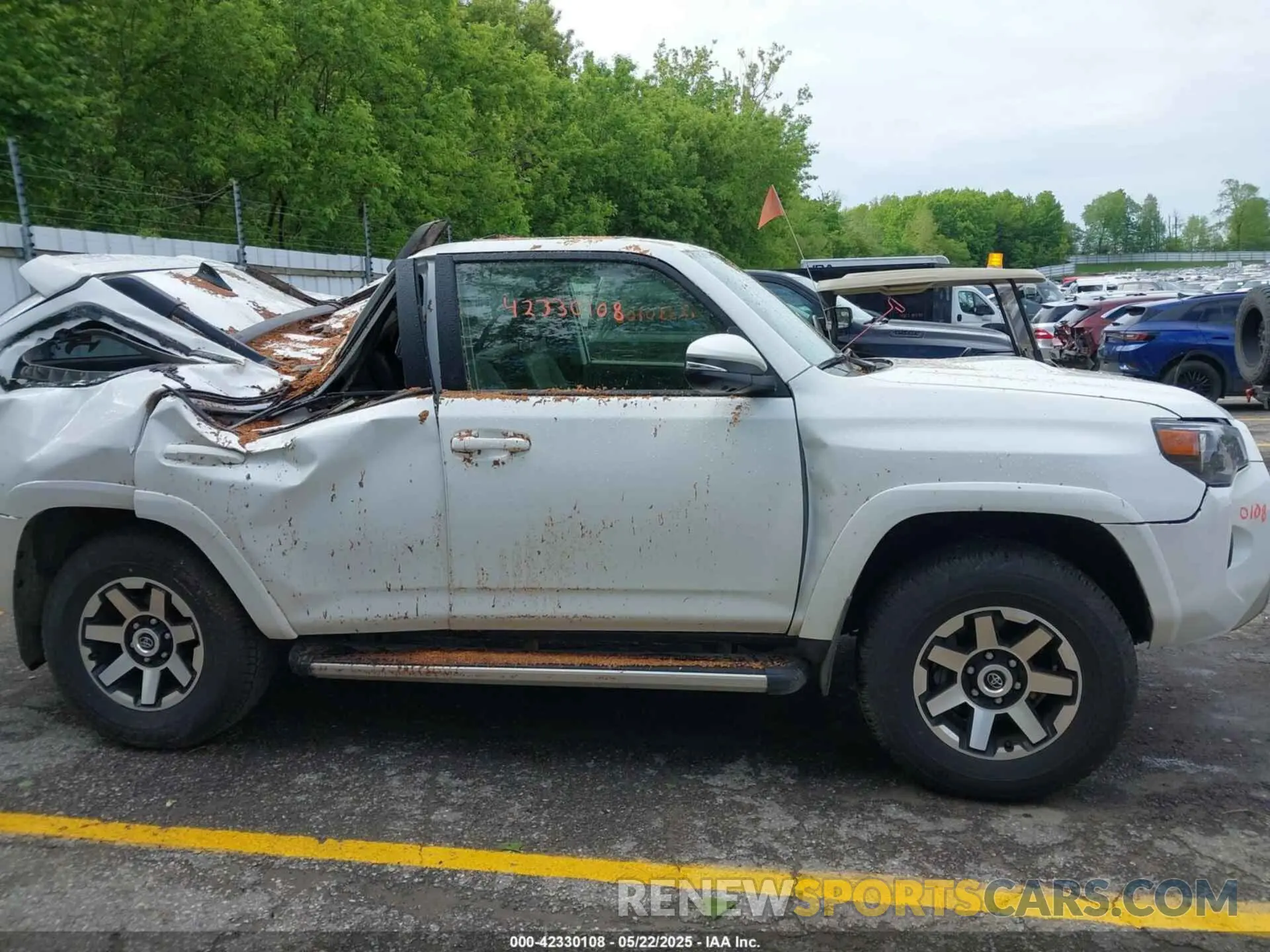 13 Photograph of a damaged car JTERU5JR8R6282416 TOYOTA 4RUNNER 2024