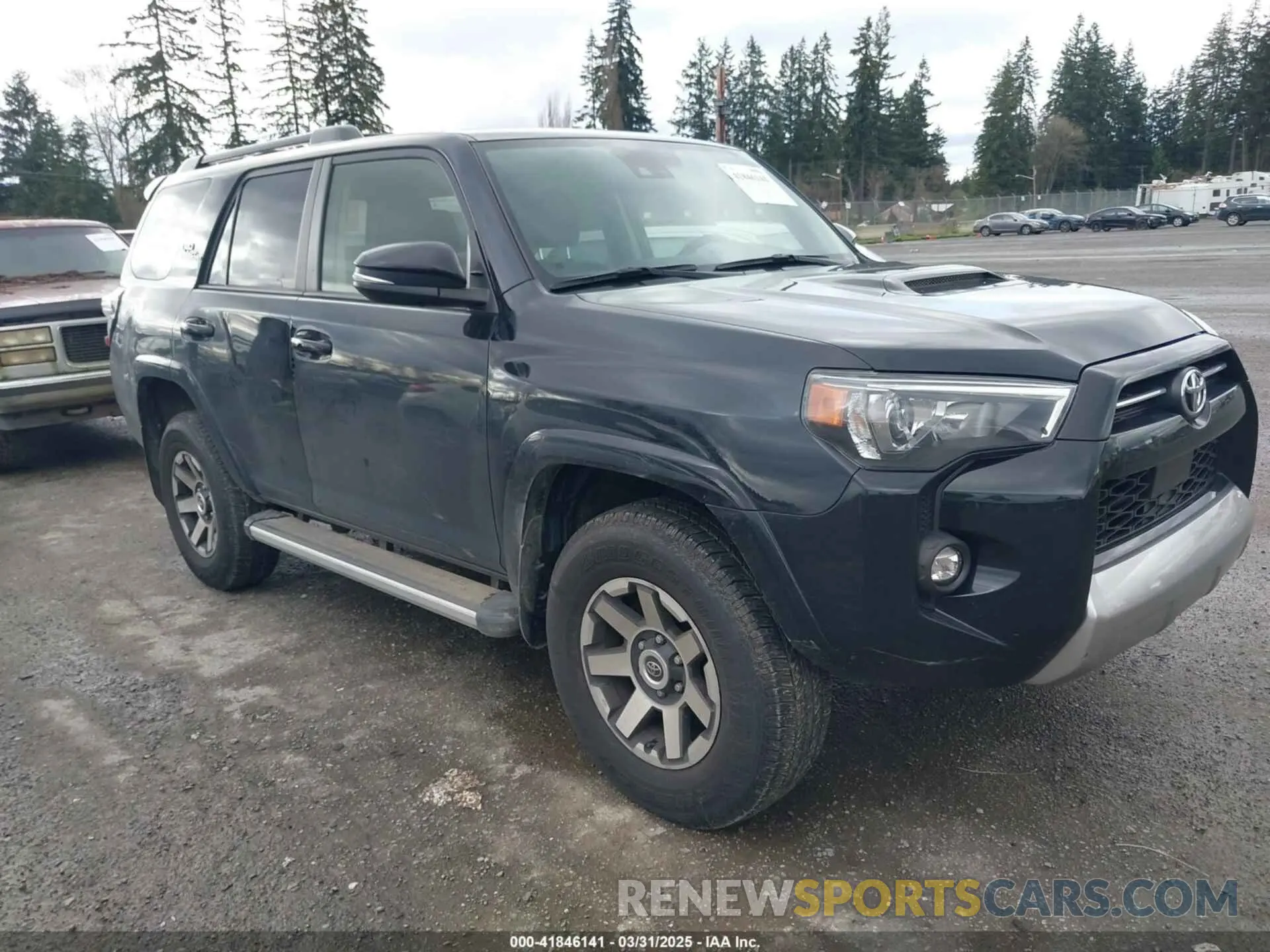 1 Photograph of a damaged car JTERU5JR9R6221883 TOYOTA 4RUNNER 2024