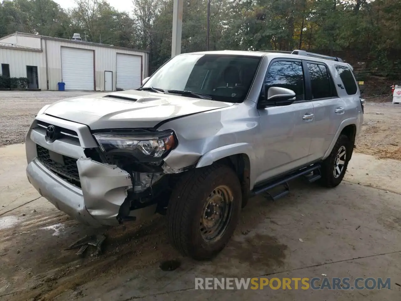 1 Photograph of a damaged car JTERU5JR9R6256472 TOYOTA 4RUNNER 2024