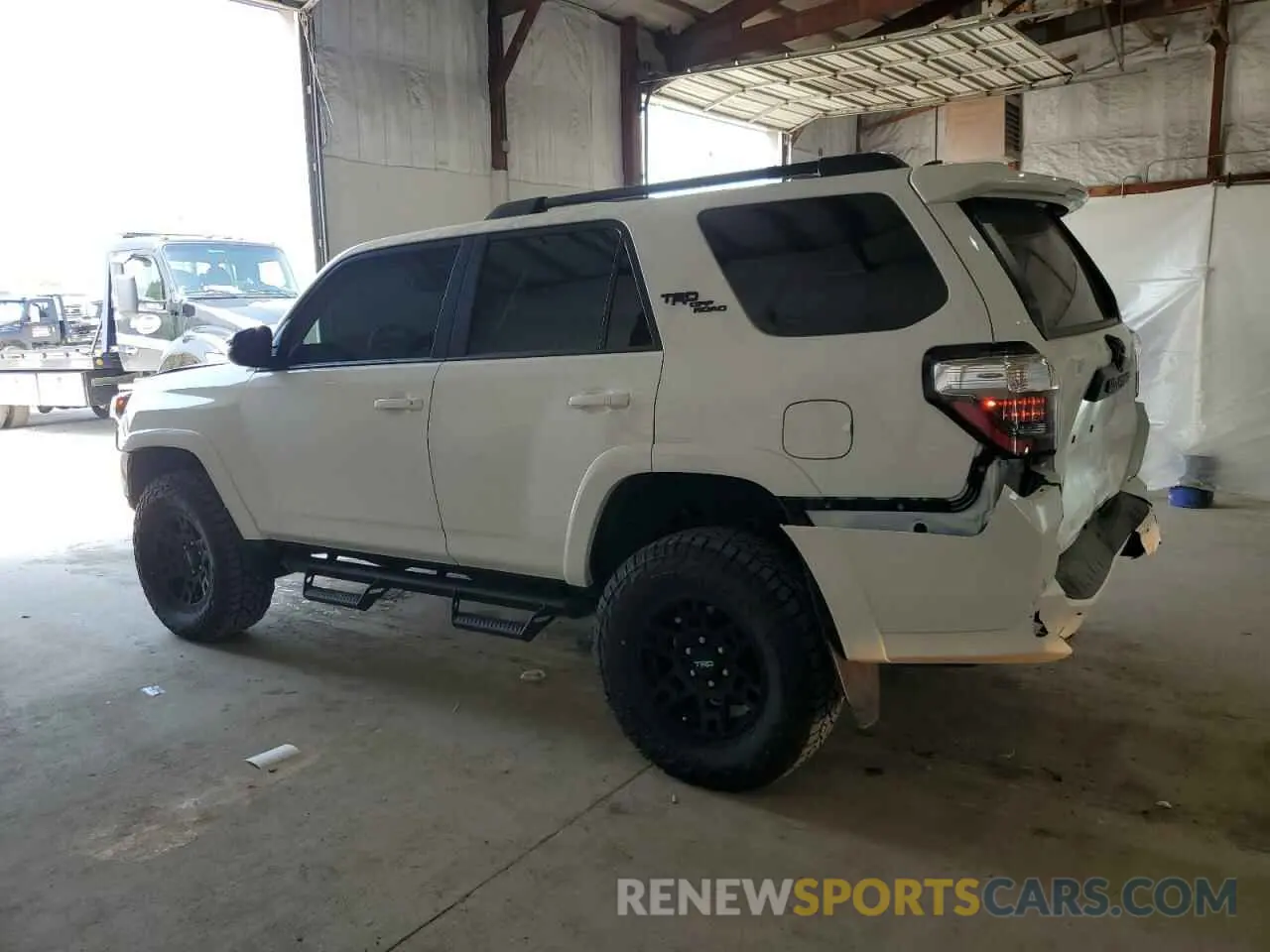 2 Photograph of a damaged car JTERU5JR9R6296552 TOYOTA 4RUNNER 2024