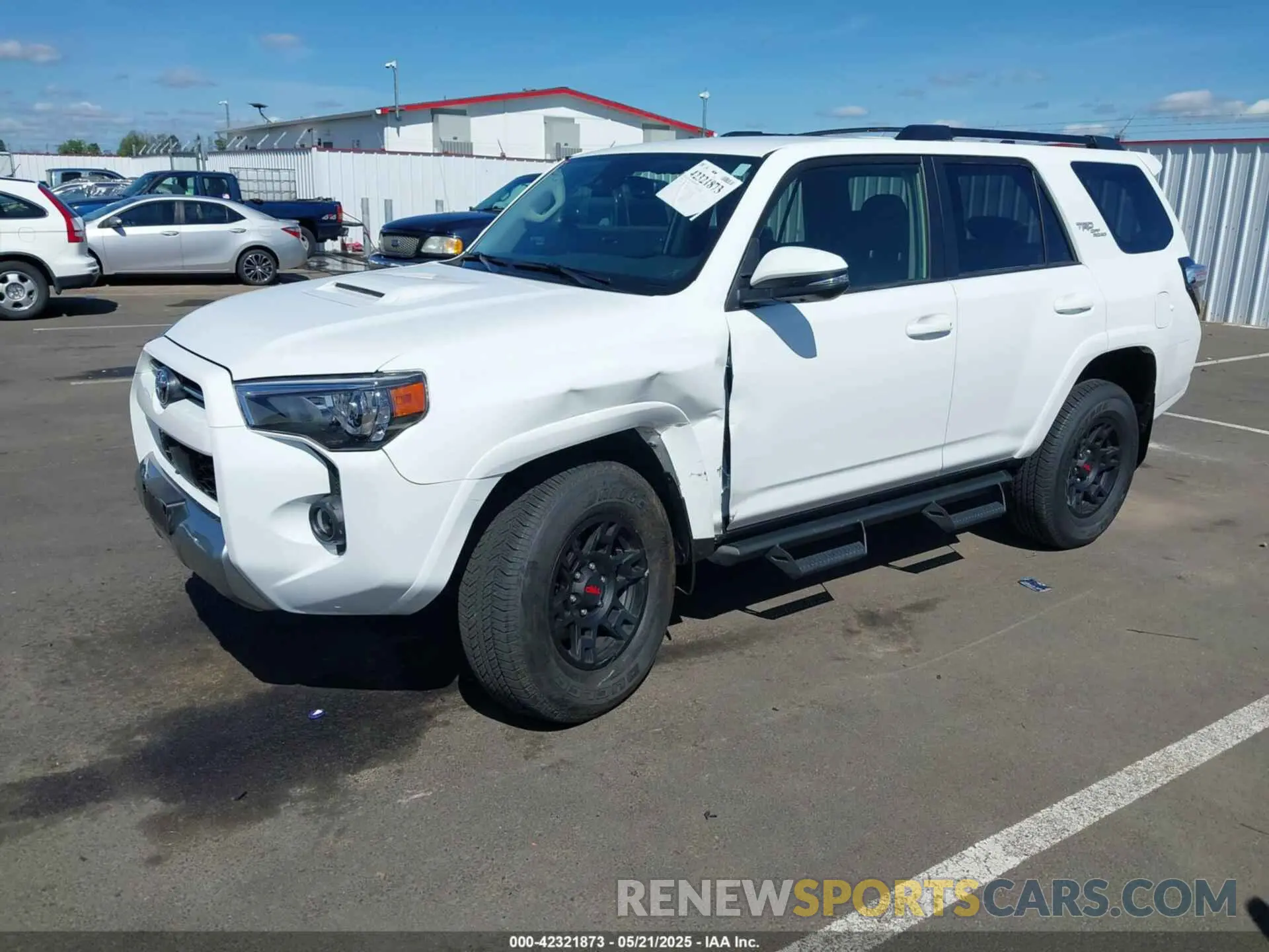 2 Photograph of a damaged car JTERU5JR9R6307811 TOYOTA 4RUNNER 2024