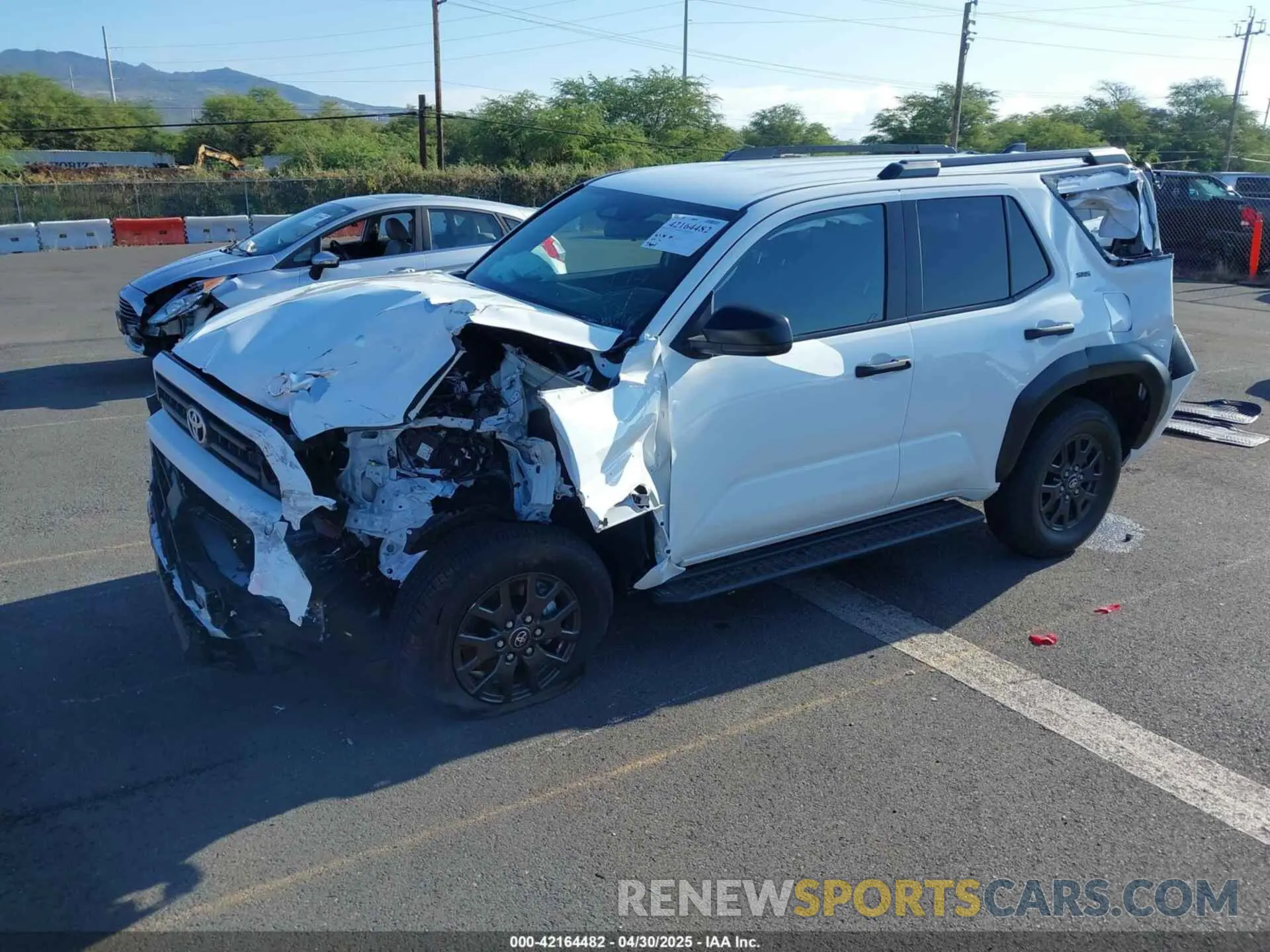 2 Photograph of a damaged car JTEVA5AR4S5001683 TOYOTA 4RUNNER 2025