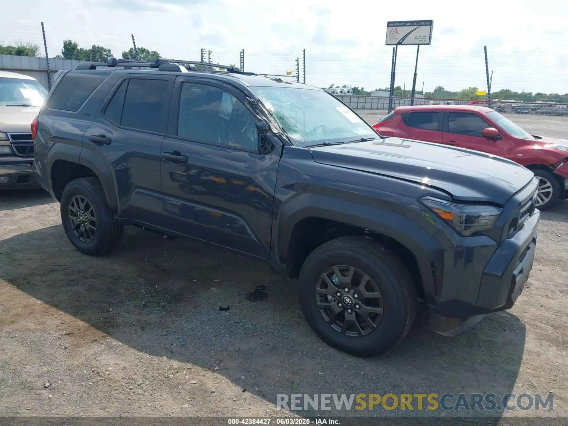 1 Photograph of a damaged car JTEVA5BR0S5008869 TOYOTA 4RUNNER 2025