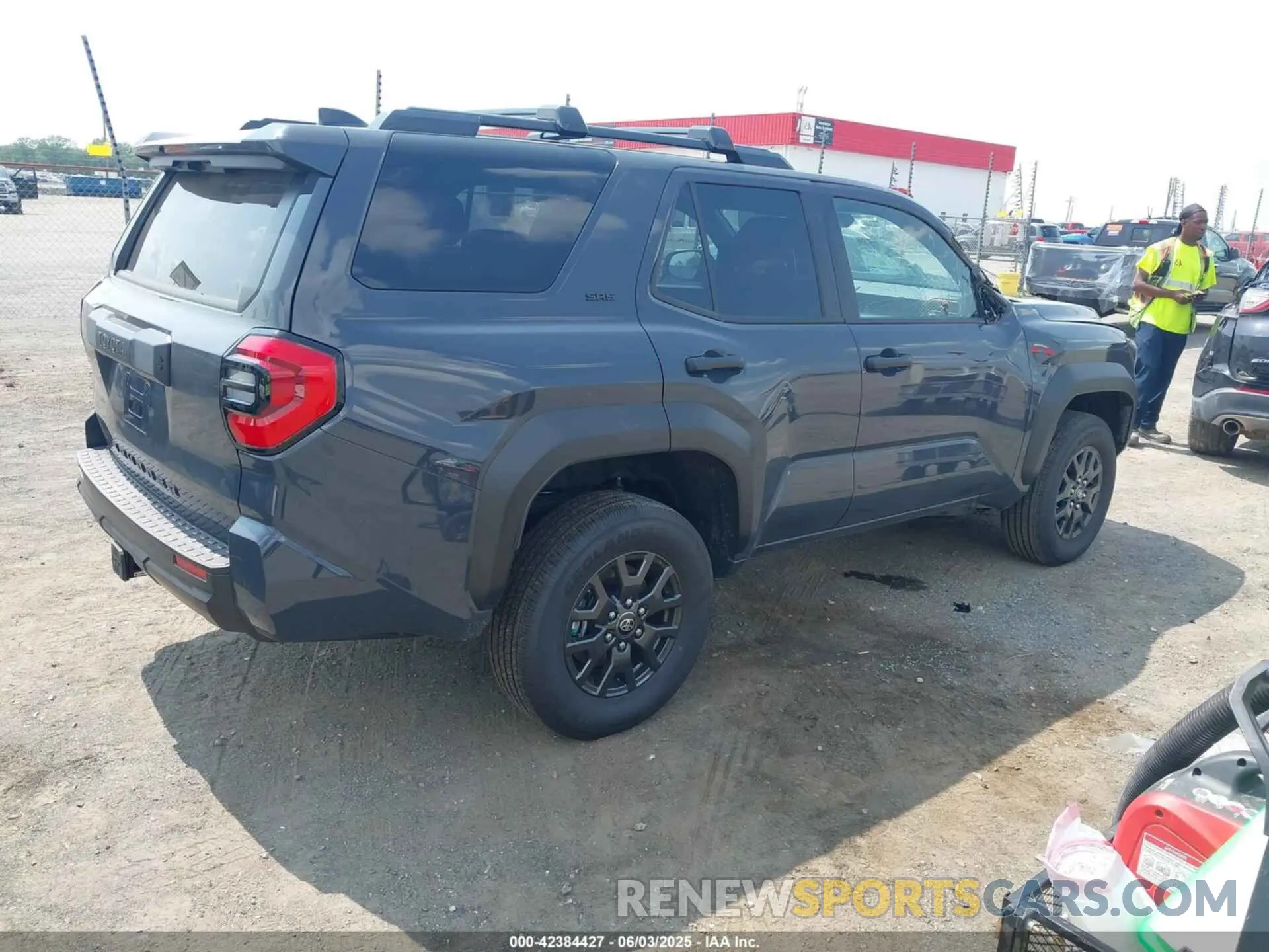 4 Photograph of a damaged car JTEVA5BR0S5008869 TOYOTA 4RUNNER 2025