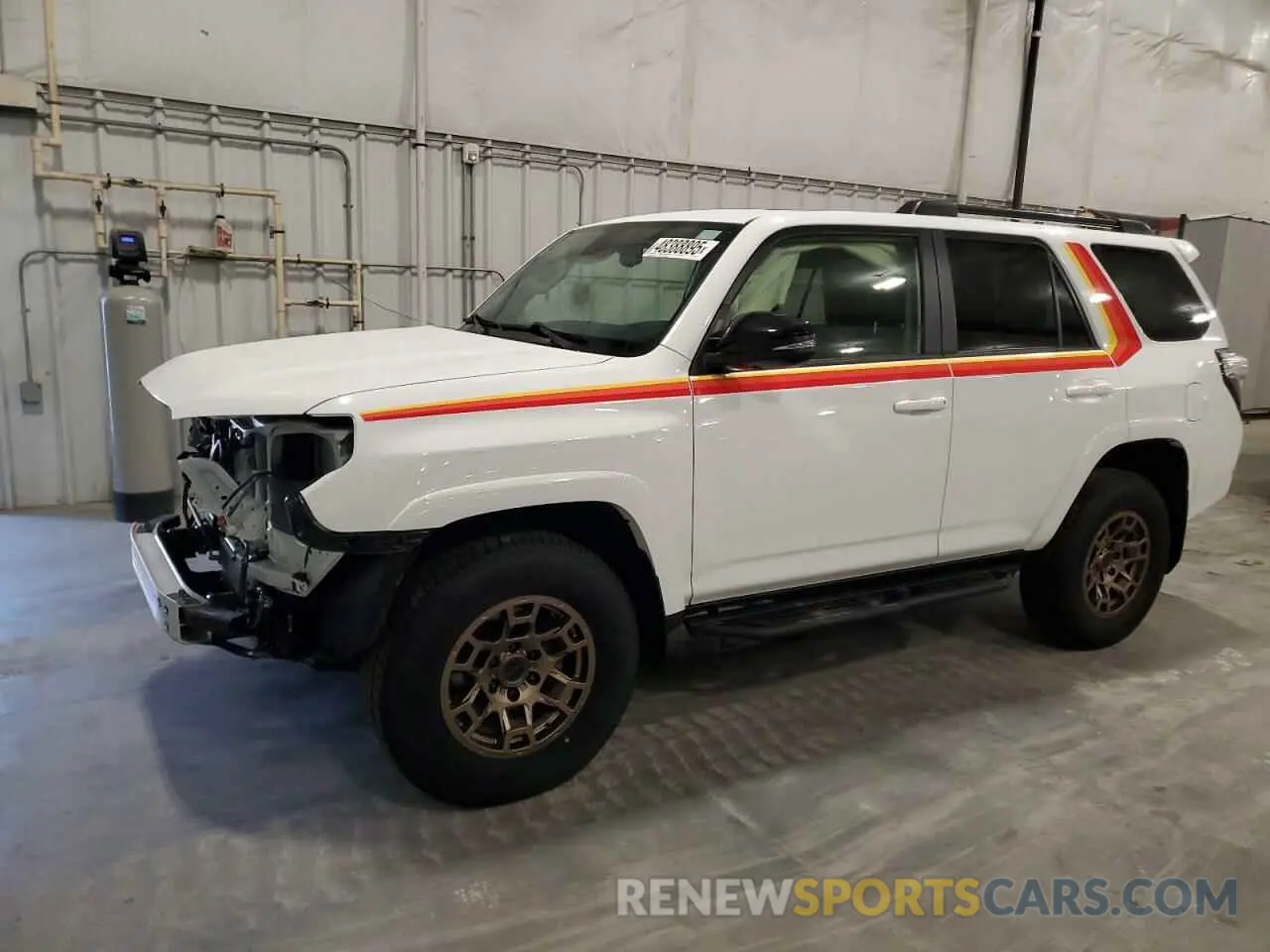 1 Photograph of a damaged car JTEUU5JRXP6185693 TOYOTA 4RUNNER 40 2023