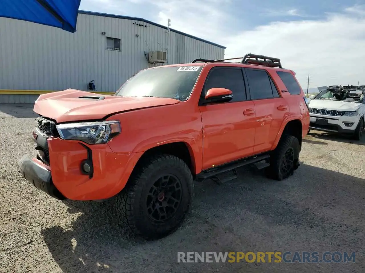 1 Photograph of a damaged car JTELU5JR0P6107502 TOYOTA 4RUNNER SE 2023