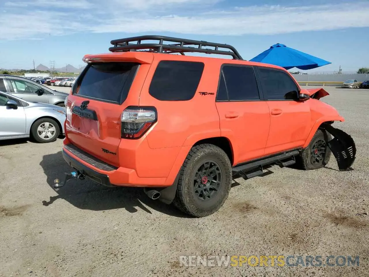 3 Photograph of a damaged car JTELU5JR0P6107502 TOYOTA 4RUNNER SE 2023