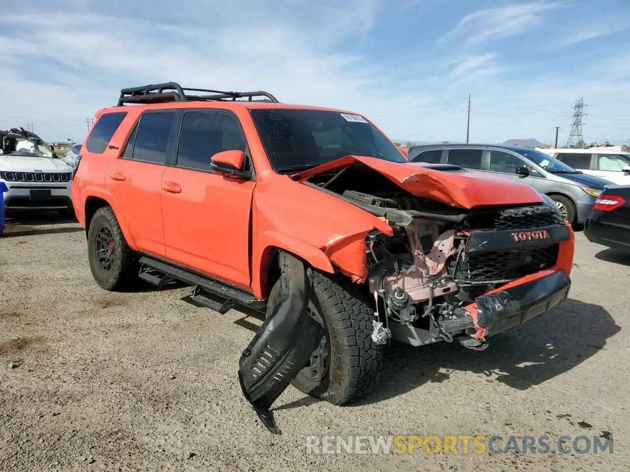 4 Photograph of a damaged car JTELU5JR0P6107502 TOYOTA 4RUNNER SE 2023