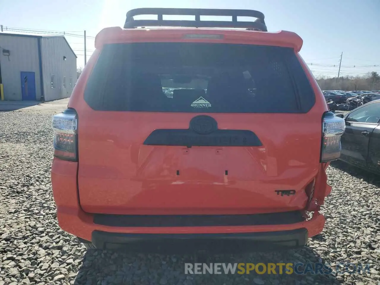 6 Photograph of a damaged car JTELU5JR1P6128276 TOYOTA 4RUNNER SE 2023