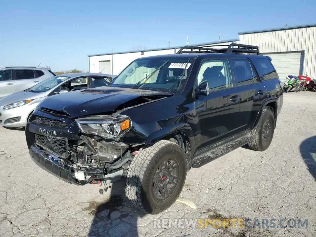 1 Photograph of a damaged car JTELU5JR1P6157986 TOYOTA 4RUNNER SE 2023