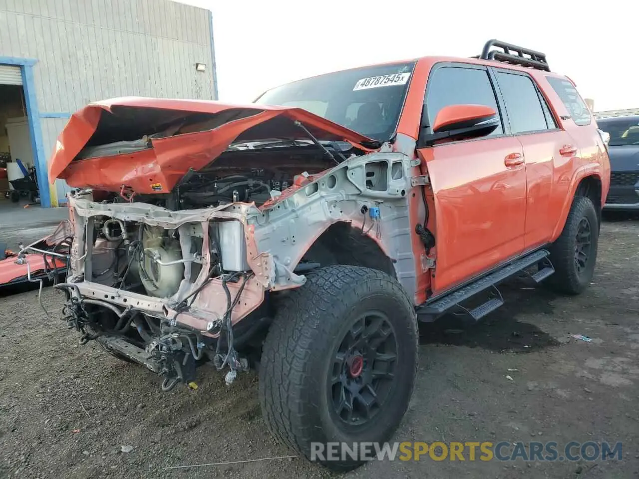 1 Photograph of a damaged car JTELU5JRXP6142113 TOYOTA 4RUNNER SE 2023