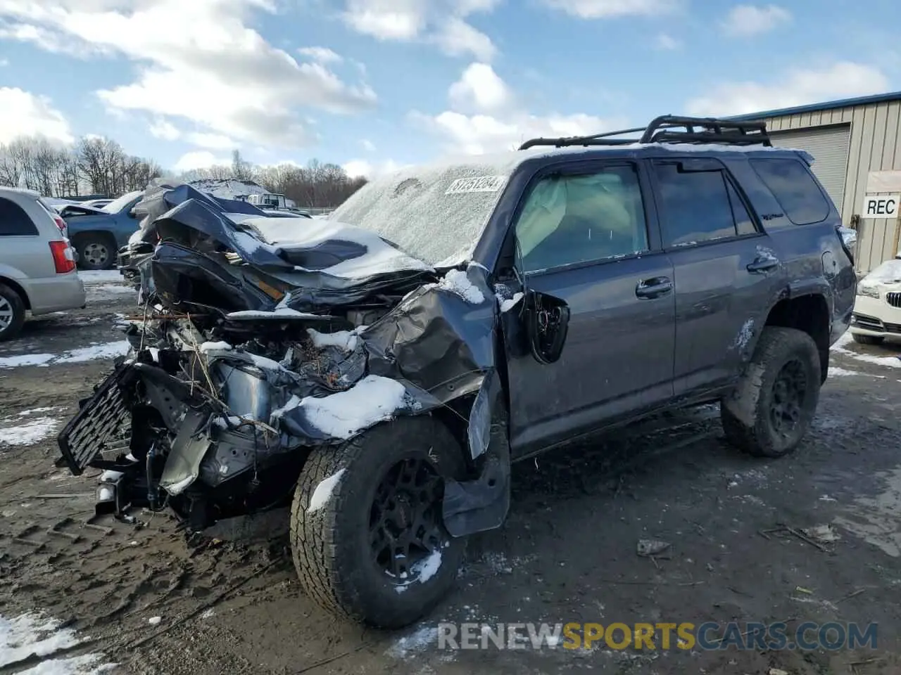 1 Photograph of a damaged car JTELU5JRXP6159607 TOYOTA 4RUNNER SE 2023