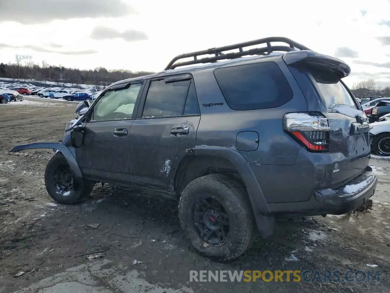 2 Photograph of a damaged car JTELU5JRXP6159607 TOYOTA 4RUNNER SE 2023