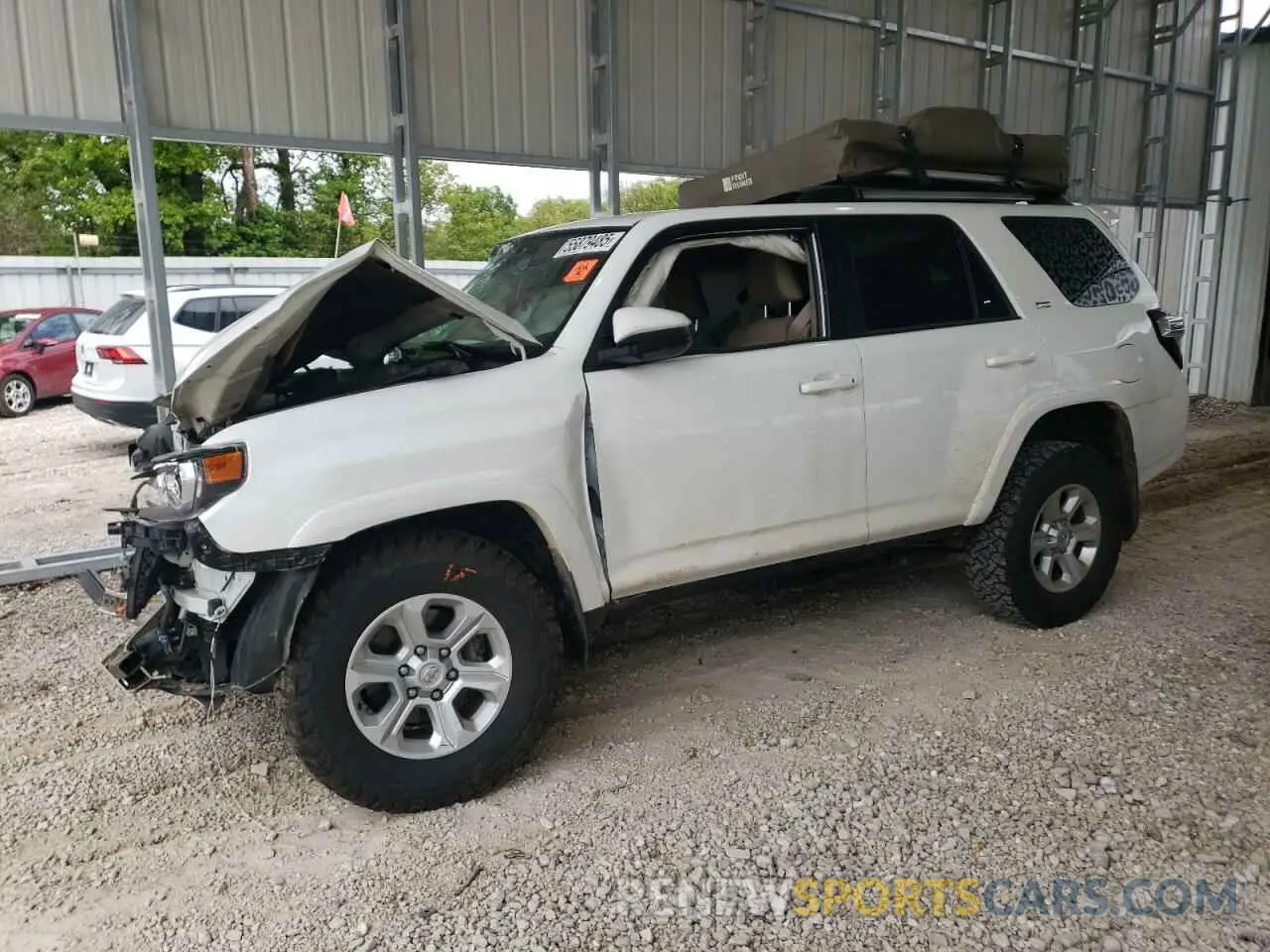 1 Photograph of a damaged car JTEMU5JR1P6101521 TOYOTA 4RUNNER SE 2023