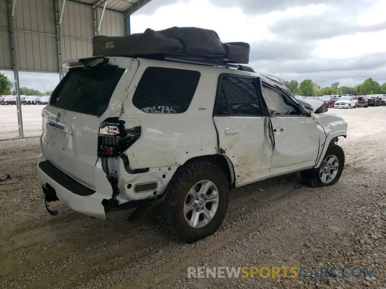3 Photograph of a damaged car JTEMU5JR1P6101521 TOYOTA 4RUNNER SE 2023