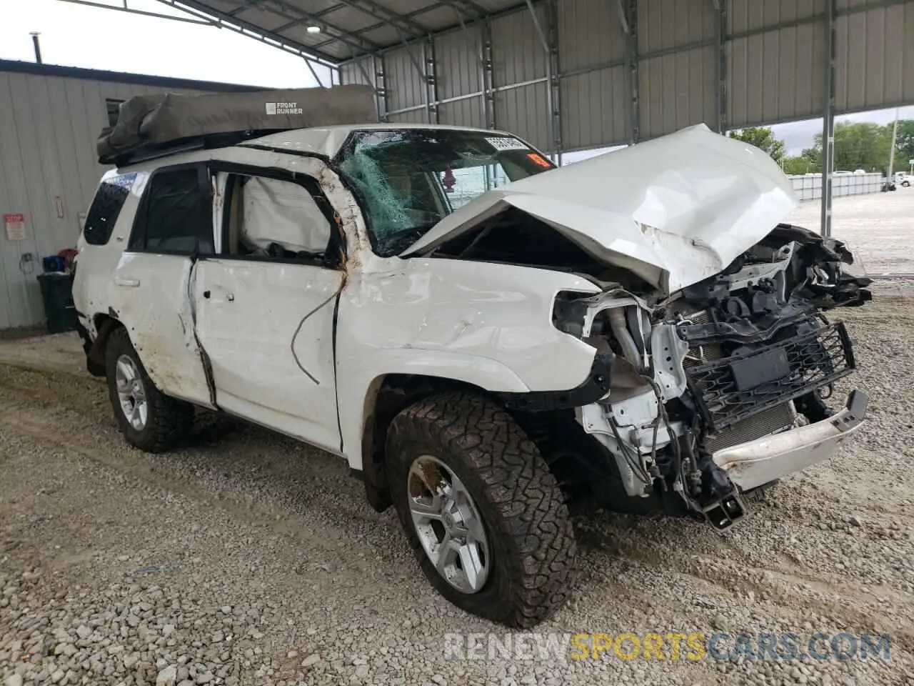 4 Photograph of a damaged car JTEMU5JR1P6101521 TOYOTA 4RUNNER SE 2023