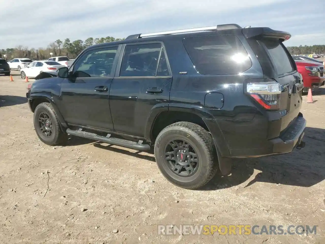 2 Photograph of a damaged car JTEMU5JR2P6093185 TOYOTA 4RUNNER SE 2023