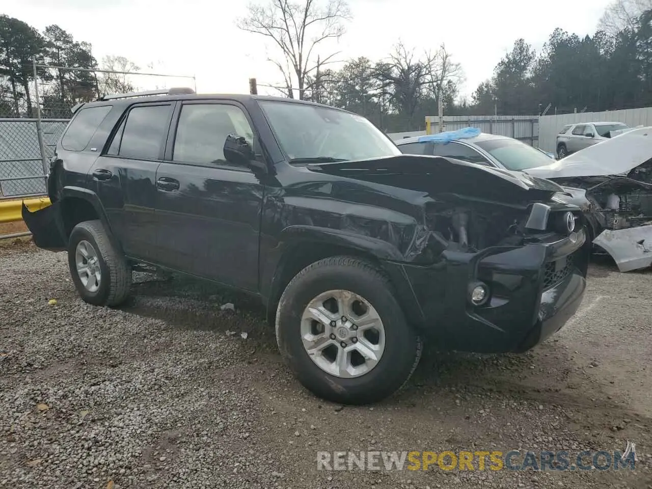 4 Photograph of a damaged car JTEMU5JRXP6121119 TOYOTA 4RUNNER SE 2023