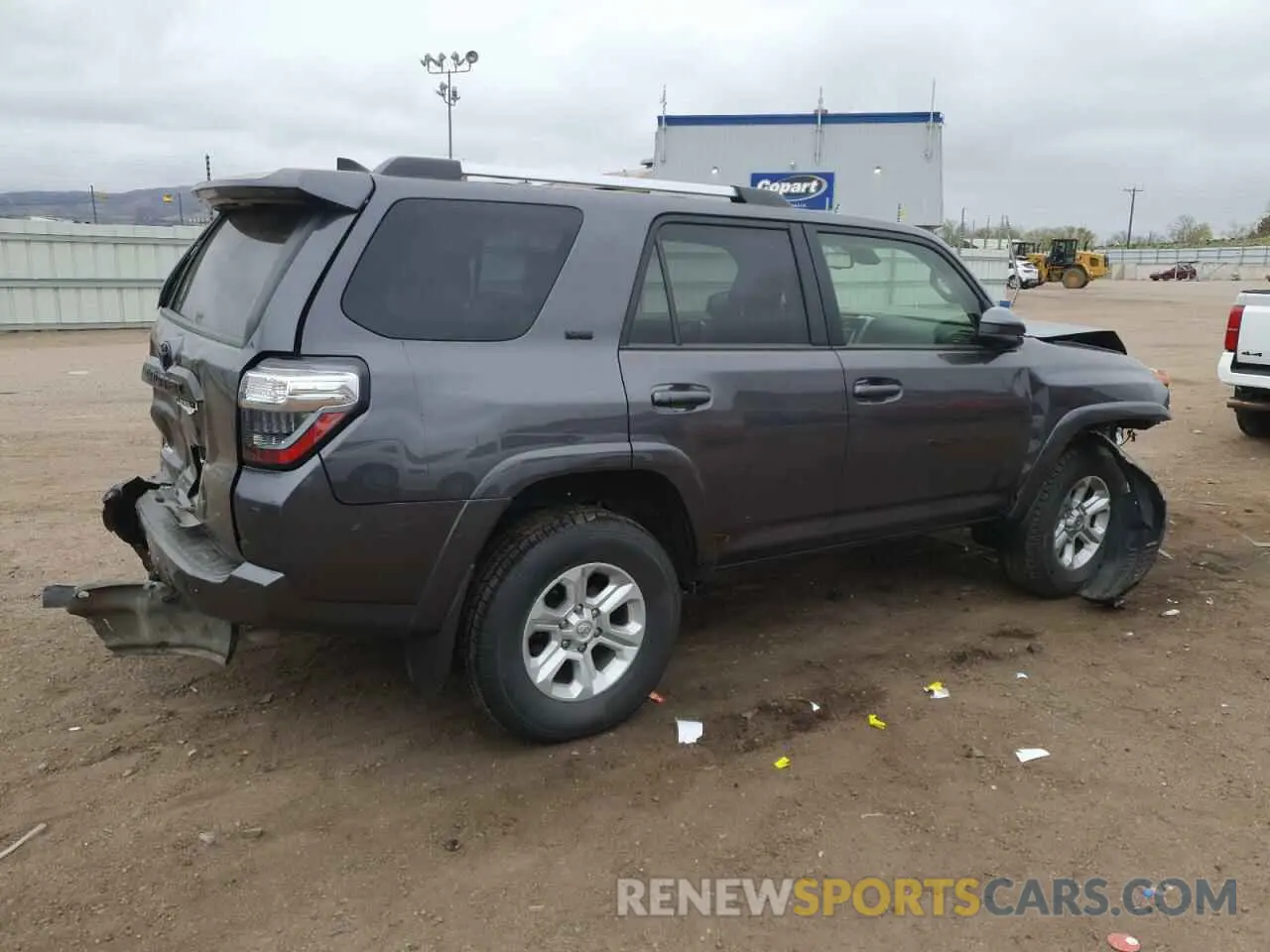 3 Photograph of a damaged car JTEMU5JRXP6151804 TOYOTA 4RUNNER SE 2023