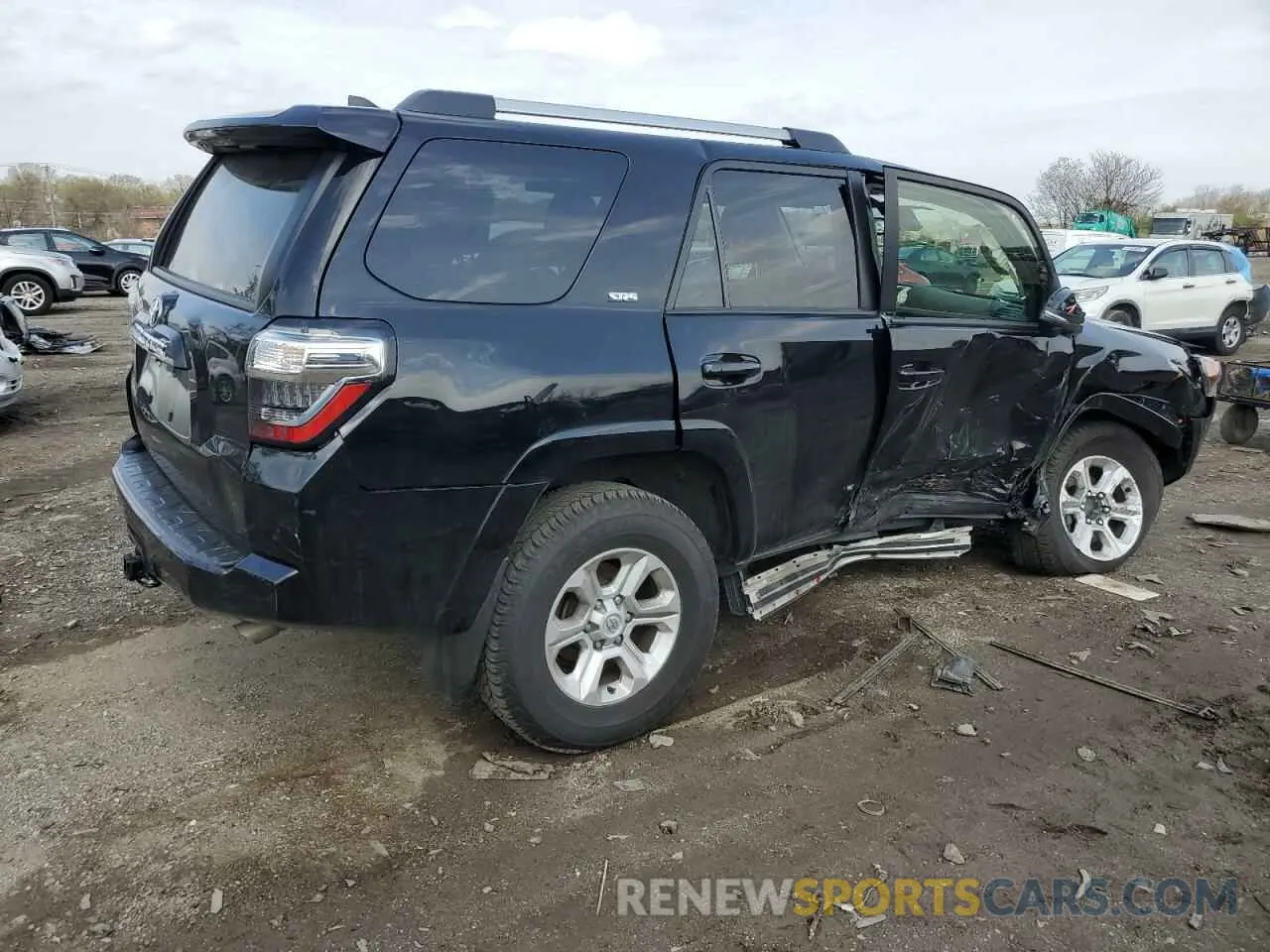 3 Photograph of a damaged car JTENU5JR0P6135311 TOYOTA 4RUNNER SE 2023
