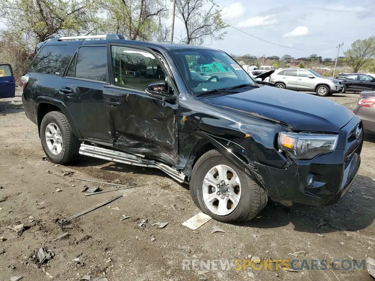4 Photograph of a damaged car JTENU5JR0P6135311 TOYOTA 4RUNNER SE 2023