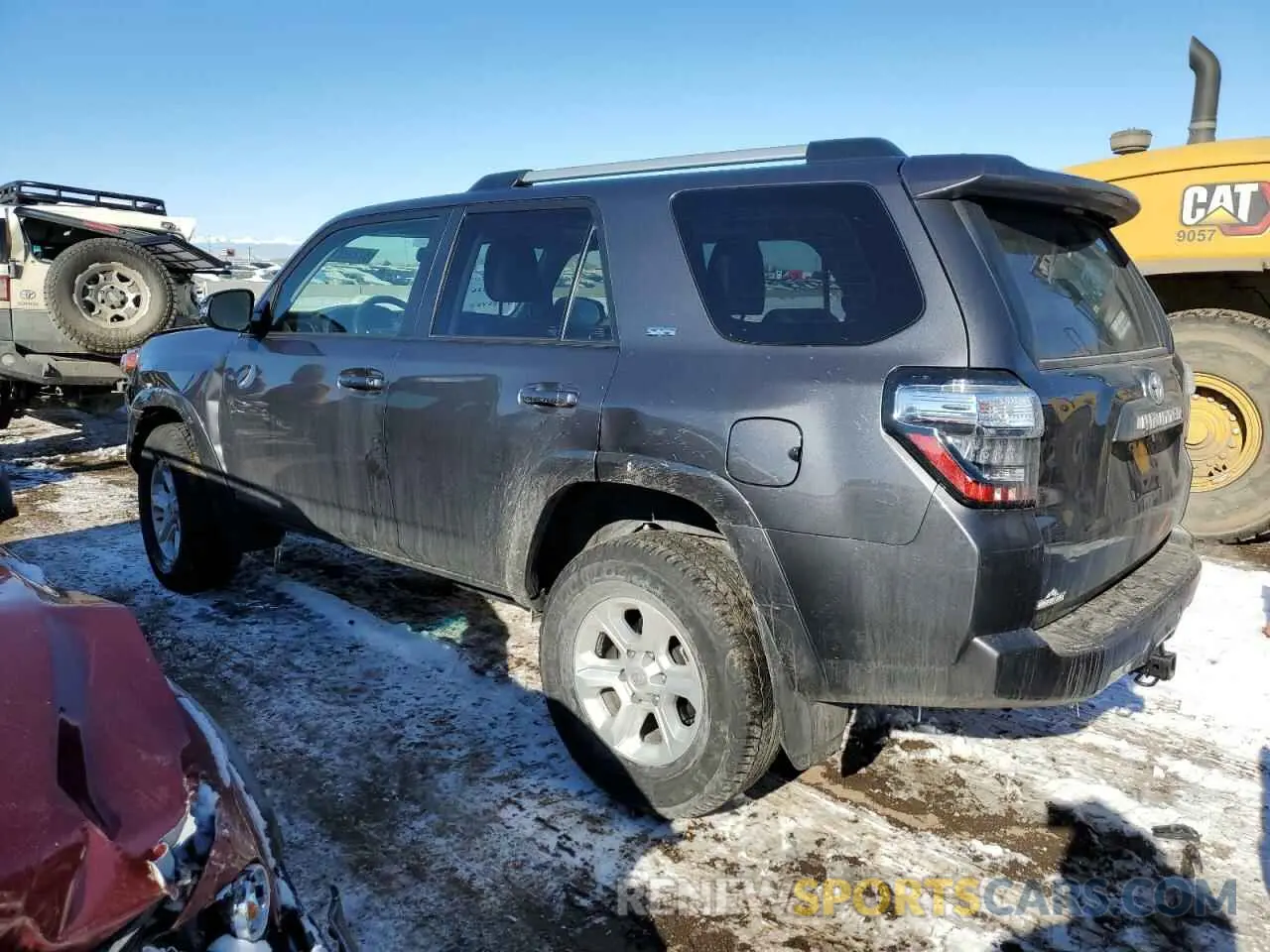 2 Photograph of a damaged car JTENU5JR0P6185450 TOYOTA 4RUNNER SE 2023