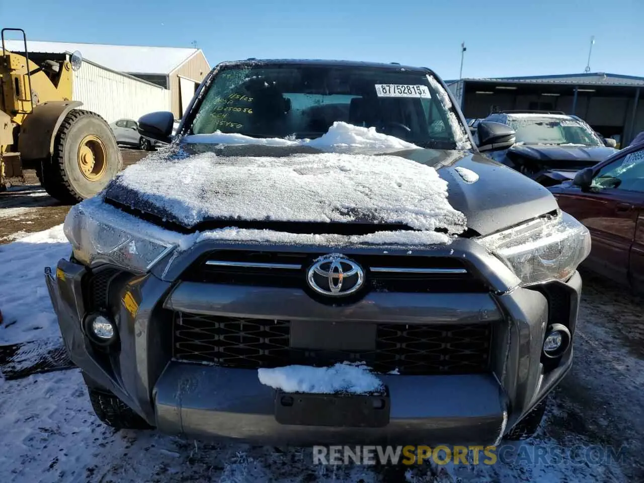 5 Photograph of a damaged car JTENU5JR0P6185450 TOYOTA 4RUNNER SE 2023