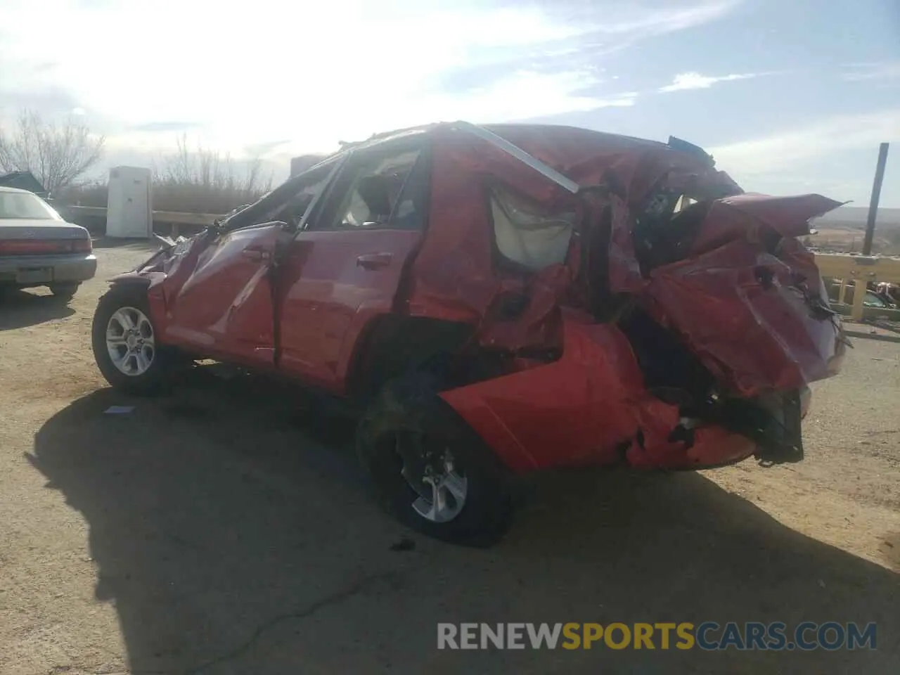 2 Photograph of a damaged car JTENU5JR0P6195380 TOYOTA 4RUNNER SE 2023