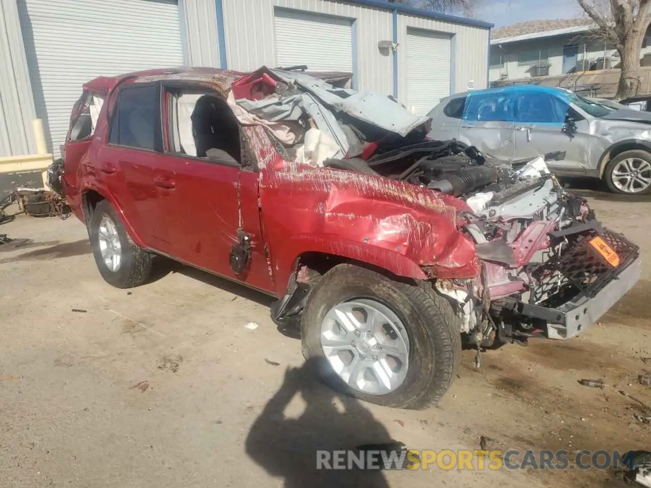 4 Photograph of a damaged car JTENU5JR0P6195380 TOYOTA 4RUNNER SE 2023