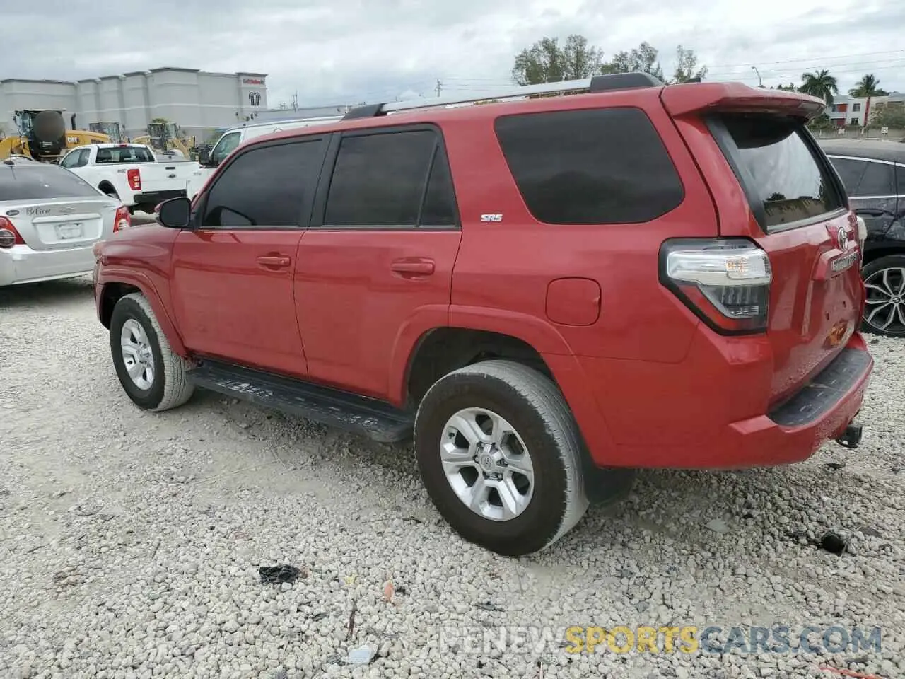 2 Photograph of a damaged car JTENU5JR1P6090671 TOYOTA 4RUNNER SE 2023