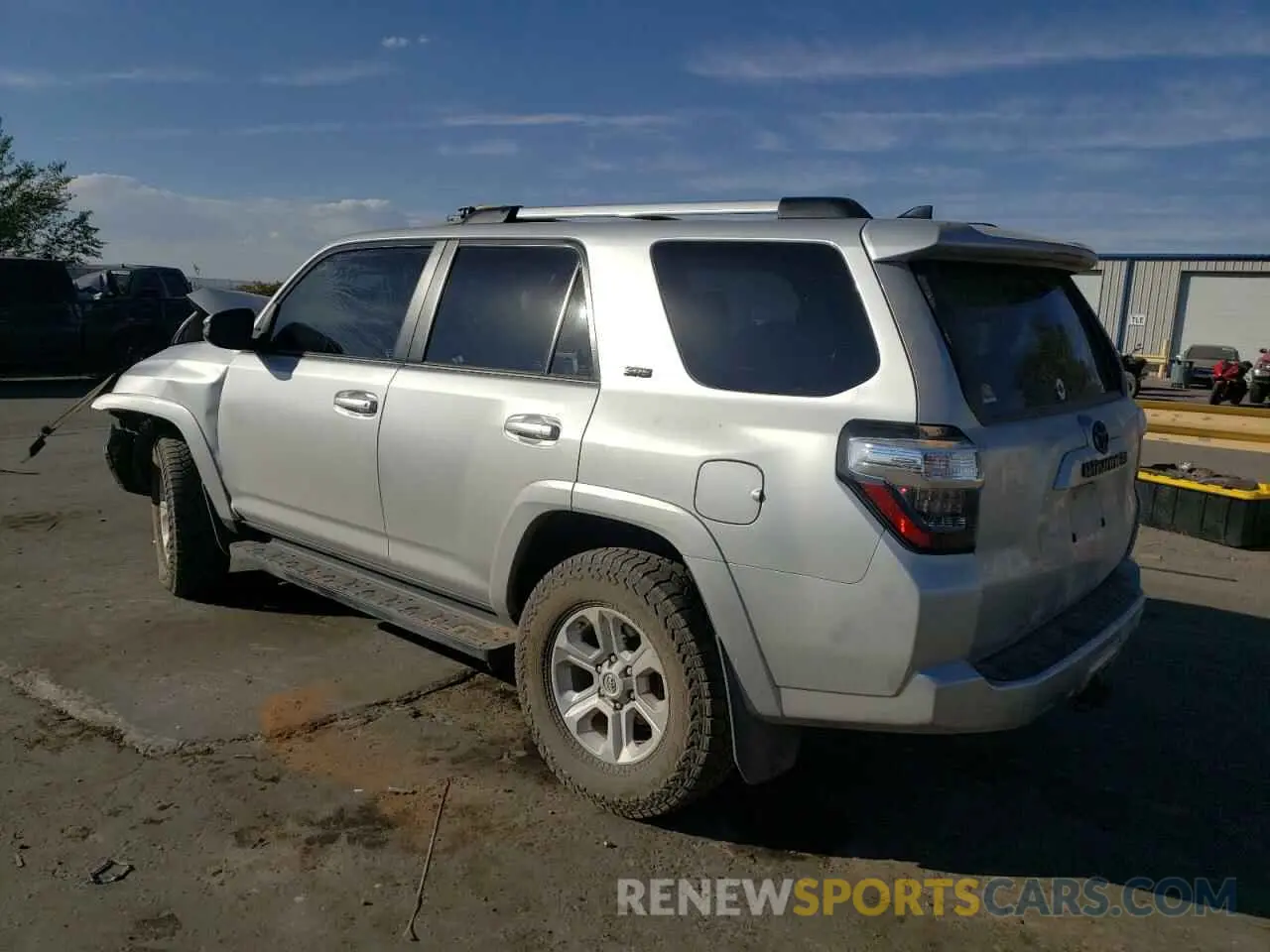 2 Photograph of a damaged car JTENU5JR1P6090752 TOYOTA 4RUNNER SE 2023