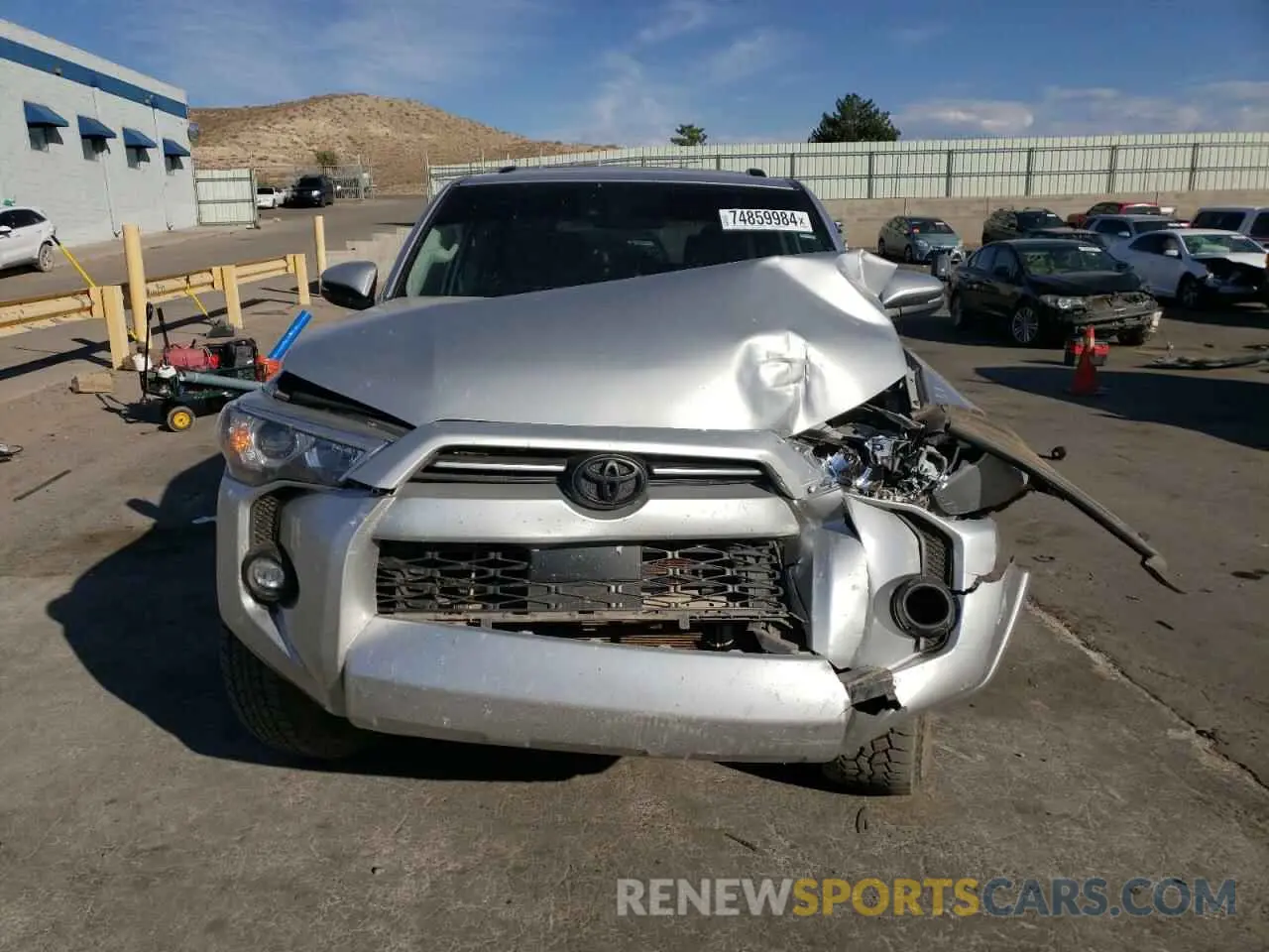 5 Photograph of a damaged car JTENU5JR1P6090752 TOYOTA 4RUNNER SE 2023