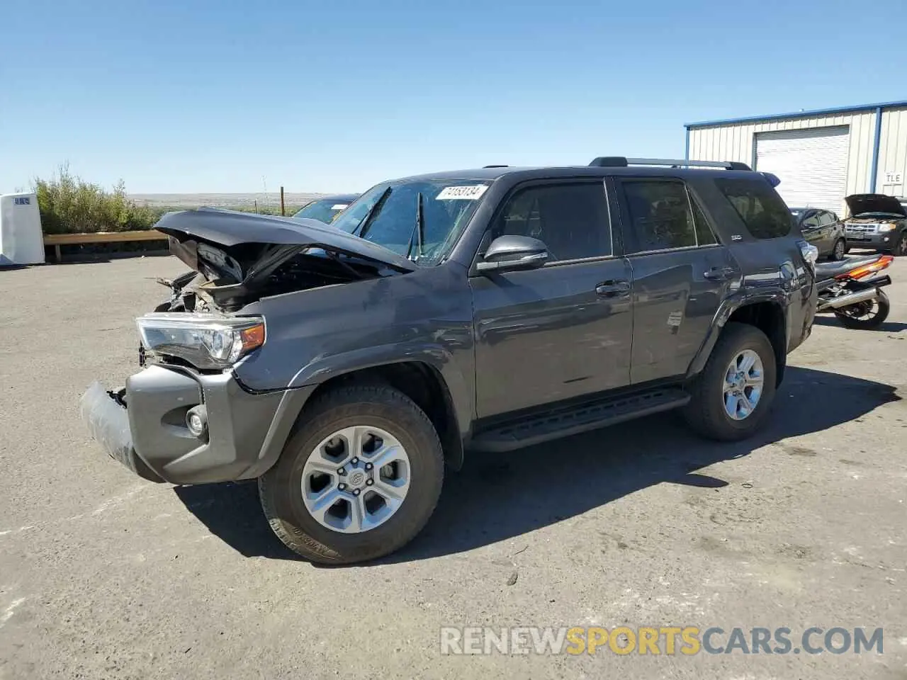 1 Photograph of a damaged car JTENU5JR1P6209755 TOYOTA 4RUNNER SE 2023